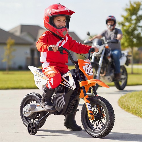 Kids dirt bike with twist - with,